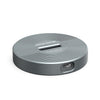 Carcasa SSD Blueendless SD03PA de aleación de aluminio con bahía para unidades M.2 NVMe/SATA de doble protocolo (gris)