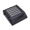 Aspirador de uñas BLUEQUE BQ-858-10 con filtro, 100 W, alta potencia, enchufe estadounidense (gris oscuro)