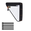 Bolsa triangular para cuadro de bicicleta ENLEE PS-S100, impermeable, de gran capacidad, para herramientas (blanca)