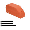 Bolsa magnética para bicicleta ENLEE EGO3, resistente al agua, para cuadro delantero (naranja)
