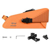 Bolsa para sillín ENLEE Bike de liberación rápida, impermeable y reflectante, 1,5 l, color naranja