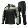 Traje de lluvia dividido para motocicleta de tela Oxford para exteriores SULAITE, talla XL (verde)