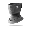 WEST BIKING - Mascarilla de invierno con bucles para las orejas, doble capa de forro polar, resistente al viento, para ciclismo, talla única (gris oscuro)