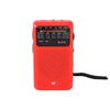 Radio de doble potencia W-918 Pointer, radio FM/AM/SW de banda completa (roja)