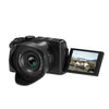 Cámara de vídeo digital G650 5K/72 MP con WiFi, pantalla IPS de 2,8 pulgadas y zoom óptico de 12x (negra)