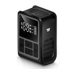 Minibomba de aire eléctrica digital WEST BIKING, inflador de neumáticos portátil con presión preestablecida, recargable por USB-C para bicicletas, motocicletas y balones (negro y gris)