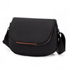 Bolso bandolera universal vintage impermeable para cámara (negro)