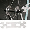 Llave fina para buje de bicicleta 8 en 1 de BIKERSAY con 8 aberturas integradas de 13/14/15/16/17/18/19/20 mm (BT102)