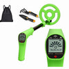 Detector de metales para niños, juguete para actividades al aire libre (verde)