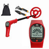 Detector de metales para niños, juguete para actividades al aire libre (rojo)