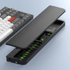 Kit de limpieza de teclado 22 en 1 con reposamuñecas y estuche magnético para guardar herramientas para teclados mecánicos, portátiles y teléfonos (negro)
