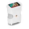 Microscopio digital portátil IPS de 2 pulgadas para niños, enfoque manual, con luz (blanco)