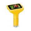 H385 3 Inch IPS Screen Handheld Digital Microscope Kids Manual Focus Microscope With Light(Orange)