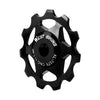 WEST BIKING YP0719490 - Rueda dentada para bicicleta de carretera con rodamientos metálicos, 11 dientes, color negro