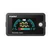 Pantalla digital LCD TEKM de 8-100 V con alimentación por batería de dos cables (estándar 6840D)