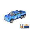 Mini coche RC de aleación con luces, escala 1:64, modelo de coche simulado, especificación: 8801 azul
