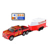 Mini coche RC de aleación con luces, escala 1:64, modelo de coche de juguete simulado, especificación: 8801 rojo con caja colgante