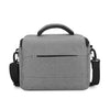 Bolsa de hombro para cámara DSLR, color gris pequeño.