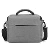 Bolsa de hombro para cámara DSLR, bolsa para cámara sin espejo, color: gris grande