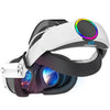 Batería Q8L-3 de 10000 mAh para Meta Quest 3/3S con diadema de repuesto ajustable, accesorios para juegos de realidad virtual.