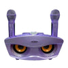Altavoz inalámbrico Bluetooth SDRD SD306S con micrófono dual, máquina de karaoke portátil para cantar y transmitir en vivo (morado)