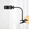 Abrazadera de escritorio flexible U10 de 30 cm, soporte multiusos manos libres para secador de pelo, miniventilador, linterna y micrófono.