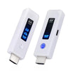 Transmisor HDMI inalámbrico 2 en 1, dispositivo de duplicación de 60 m para portátiles, PC, extensor inalámbrico 1080P 60 Hz (blanco)
