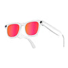Las gafas inteligentes JS01 Pro admiten cámara de 12 MP, traducción con IA, detección de personas, grabación de vídeo y audio (lentes rojas degradadas).