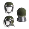 Casco de seguridad antiexplosión para trabajo (verde militar)