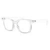 Gafas inteligentes V6 Max con protección UV, compatibles con llamadas Bluetooth, reproducción de música y asistente de IA (transparentes).
