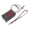 Termómetro digital industrial de alta temperatura XH-B310 -30-800 grados Celsius con termopar tipo K (rojo)