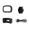 Luz de relleno magnética portátil Flymile para DJI Pocket 3 para fotografía (negra)
