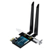 Adaptador de red inalámbrica Gigabit PCIe 2 en 1 para escritorio VegGieg (AC1200 PCI-E a WIFI 5 + Bluetooth 4.2/5dB)
