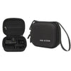 Estuche rígido de transporte estándar para DJI Osmo Action 6, bolsa de almacenamiento portátil para viajes con mosquetón y correa de mano (negro)