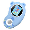 Microscopio digital portátil HD HM020H para niños, lupa electrónica, juguete científico (azul)