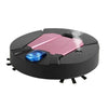 Mini robot aspirador doméstico recargable, máquina de limpieza inteligente. Especificaciones: Negro con pulverizador.