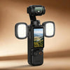 Luz de relleno magnética Flymile para cámaras DJI Osmo Pocket 4 / 3 (negra)