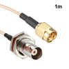 Cable coaxial RF RG316 con conectores SMA macho a BNC hembra, longitud: 1 m.