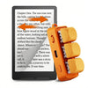 Teclado Bluetooth Hanlinyue High Axis Page-Book con función de giro de páginas (naranja)