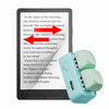 Teclado Hanlinyue de 2 teclas de alta velocidad con Bluetooth para pasar páginas, color azul, para libros electrónicos.