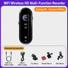 Mini cámara de acción magnética 1080P, cámara corporal portátil con aplicación Wi-Fi, EIS, especificaciones: Kit de ciclismo