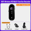 Mini cámara de acción magnética 1080P, cámara corporal portátil con aplicación Wi-Fi, EIS, especificaciones: kit para coche