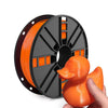 Filamento flexible TPU 95A para impresora 3D, 1,75 mm, bobina de 1 kg, material de impresión 3D de alta elasticidad (naranja).