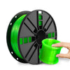 Filamento flexible TPU 95A para impresora 3D, 1,75 mm, bobina de 1 kg, material de impresión 3D de alta elasticidad (verde).