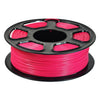 Filamento PLA para impresora 3D de 1,75 mm, bobina de 1 kg, sin enredos, material de impresión 3D ecológico, color: rojo rosado.