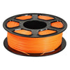 Filamento PLA para impresora 3D, 1,75 mm, bobina de 1 kg, sin enredos, material de impresión 3D ecológico, color: naranja.