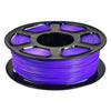 Filamento PLA para impresora 3D, 1,75 mm, bobina de 1 kg, sin enredos, material de impresión 3D ecológico, color: morado.