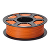 Filamento PLA mate para impresora 3D, 1,75 mm, bobina de 1 kg, acabado mate de bajo brillo, material de impresión 3D de alta resistencia (naranja).