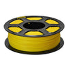 Filamento PLA mate para impresora 3D, 1,75 mm, bobina de 1 kg, acabado mate de bajo brillo, material de impresión 3D de alta resistencia (amarillo).