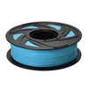 Filamento PLA mate para impresora 3D, 1,75 mm, bobina de 1 kg, acabado mate de bajo brillo, material de impresión 3D de alta resistencia (azul agua).